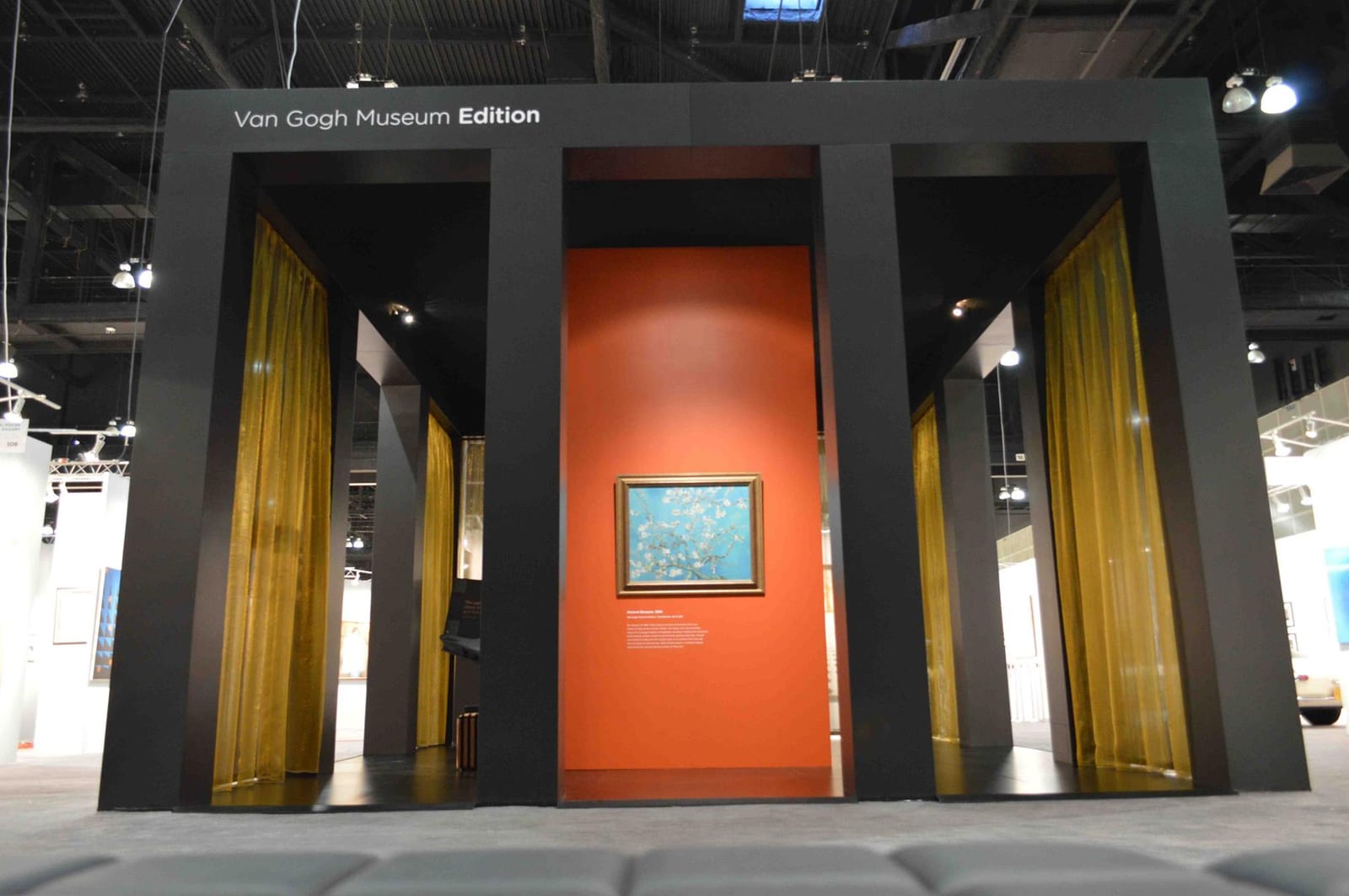 Van Gogh booth at LA Art Show, main view.